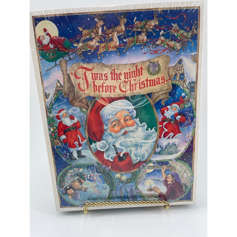 Springbok Hallmark Twas The Night Before Christmas 500 Piece Puzzle New Sealed